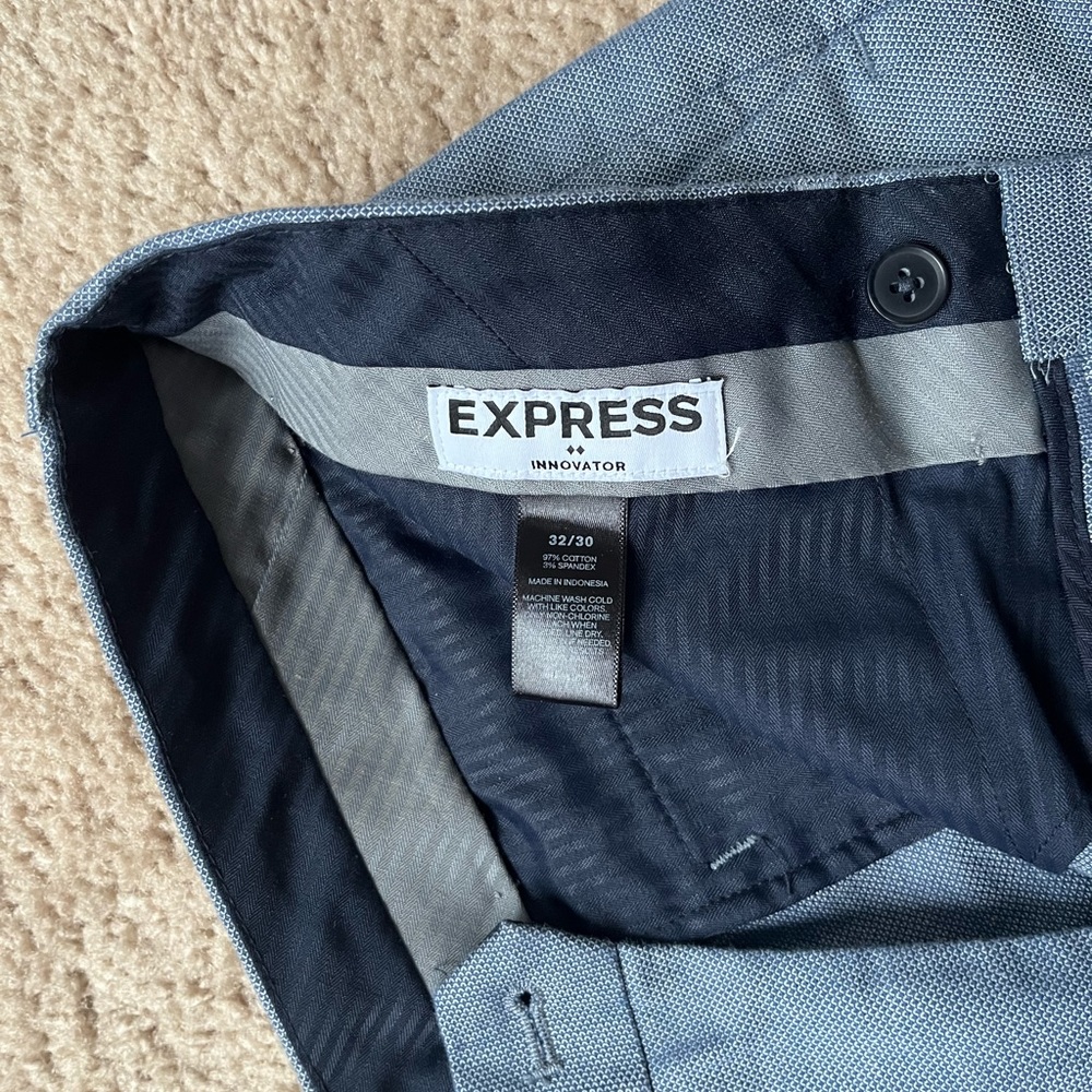 Express size 32/30 light blue dress pants. Great condition!